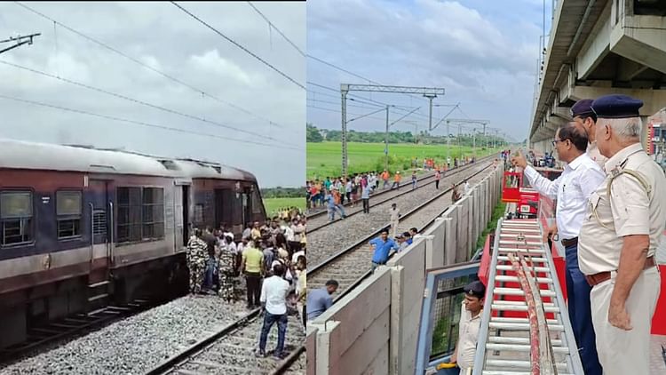 burning-train-:-डीएमयू-पैसेंजर में-लगी-आग,-मची-अफरातफरी; किशनगंज-से-सिलीगुड़ी-जा रही-थी-ट्रेन